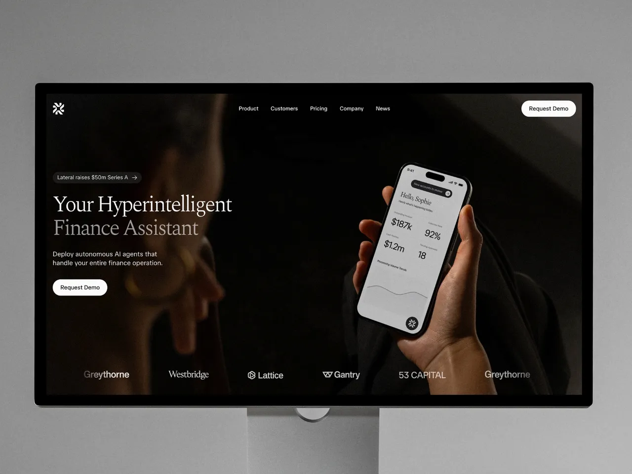 Refactor brand asset featured on framer.com