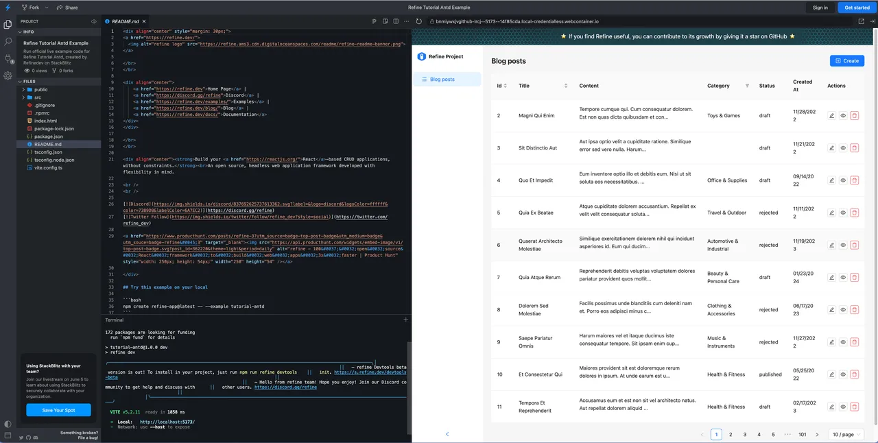 refine brand asset featured on refine.dev