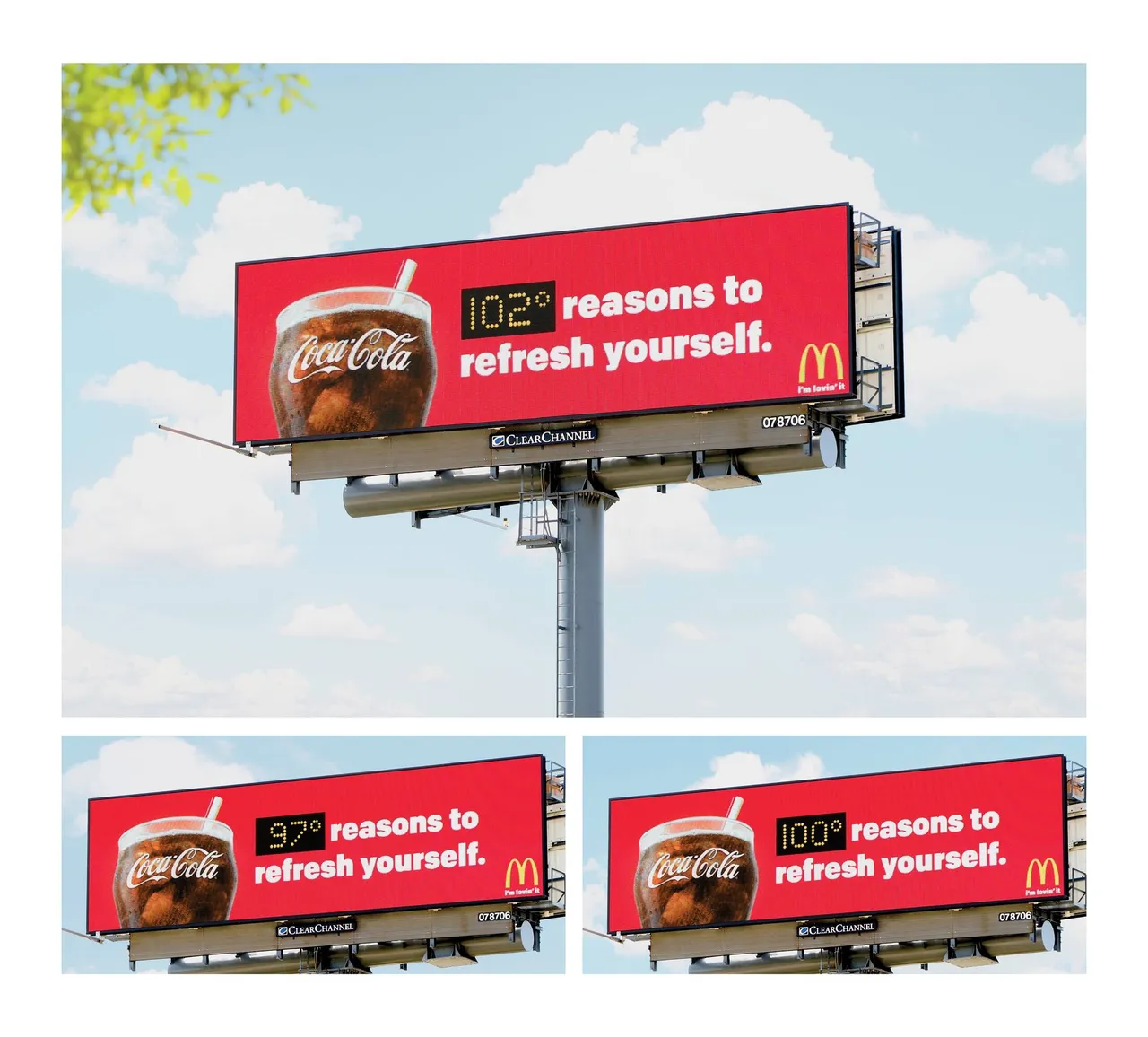 Refresh brand asset featured on adsoftheworld.com