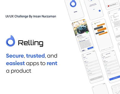 Relling brand asset featured on behance.net