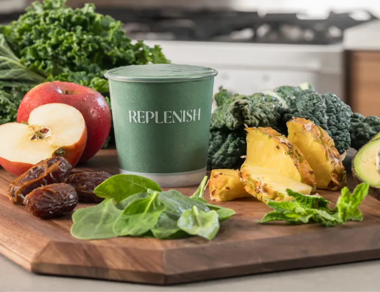 Replenish brand asset featured on getreplenish.com