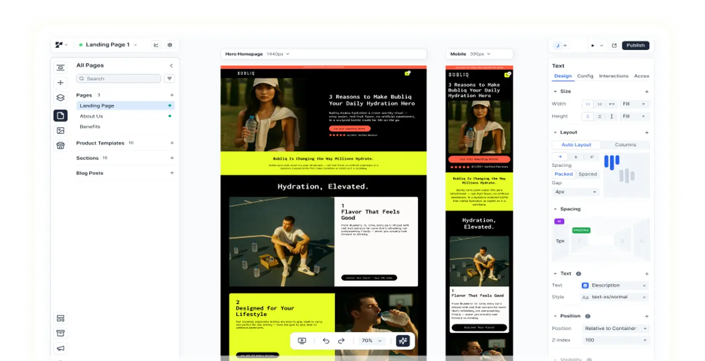 Replo brand asset featured on replo.app