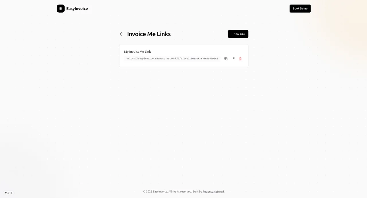 Request Network brand asset featured on docs.request.network