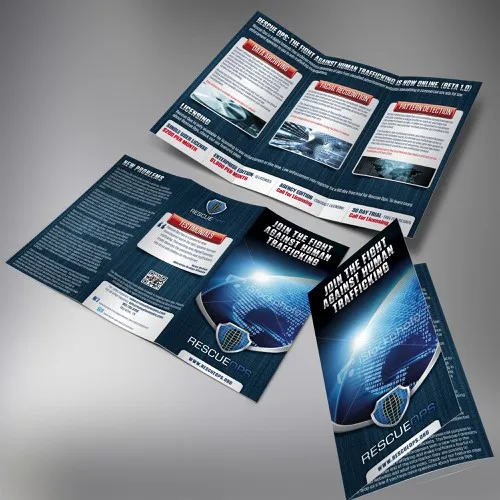 Rescue Forensics brand asset featured on 99designs.com