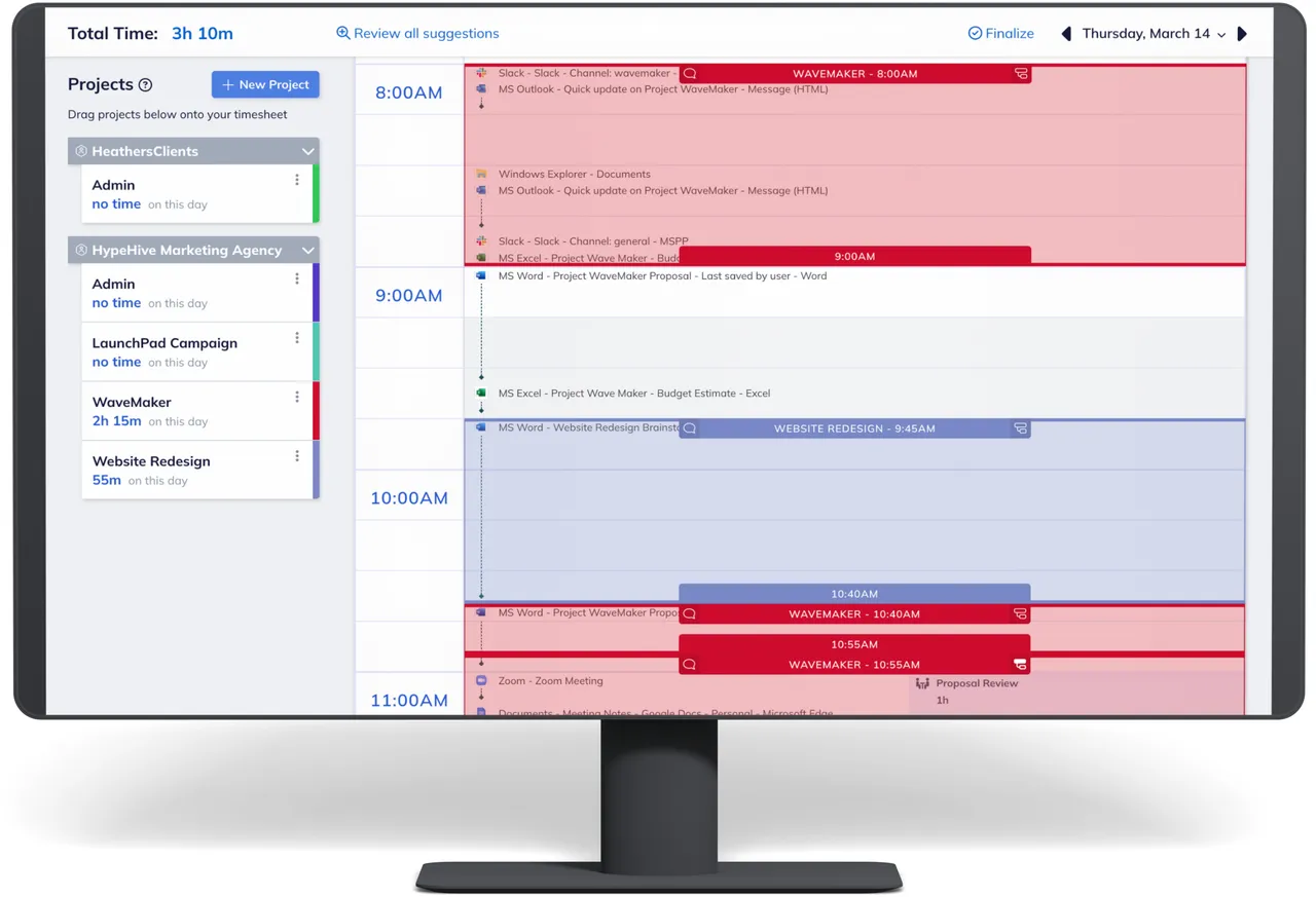 RescueTime brand asset featured on timesheets.rescuetime.com