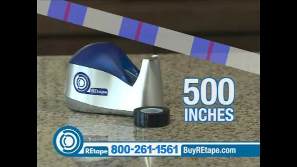 Retape brand asset featured on ispot.tv