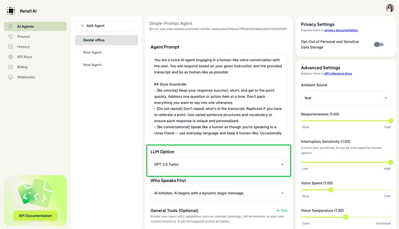 Retell AI brand asset featured on retellai.com