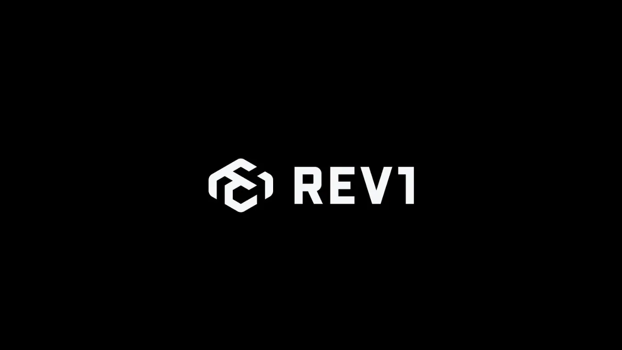 REV1 brand asset featured on rev1.so