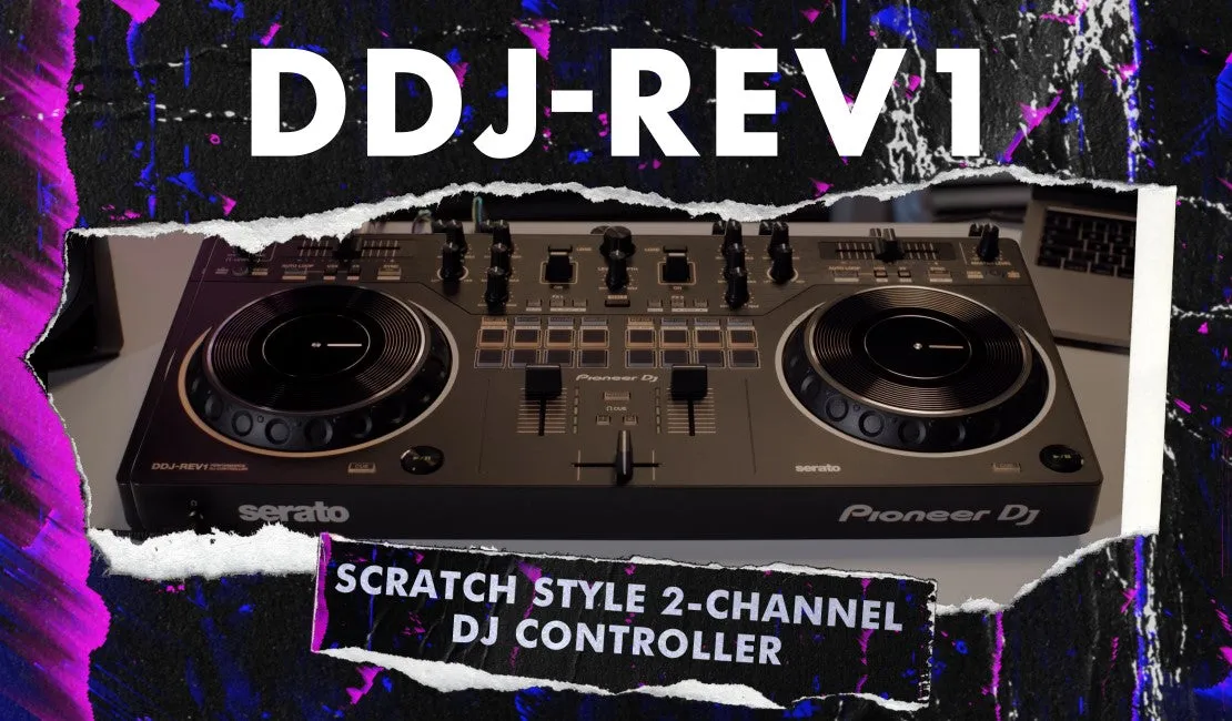 REV1 brand asset featured on pioneerdjstore.com