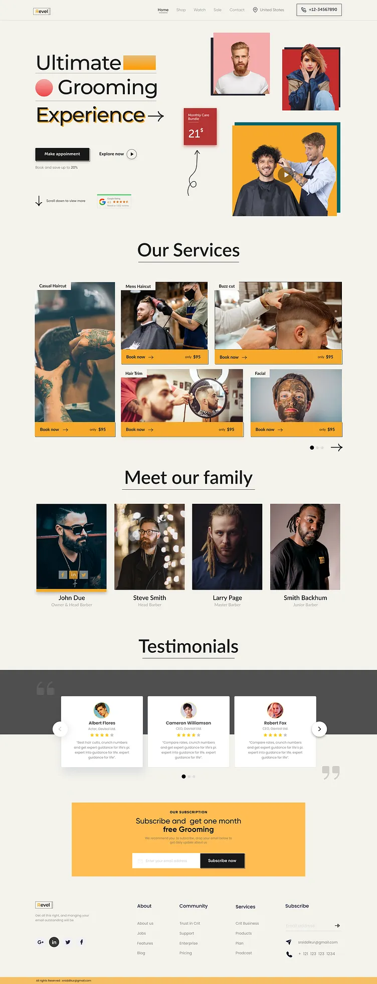 Revel brand asset featured on dribbble.com