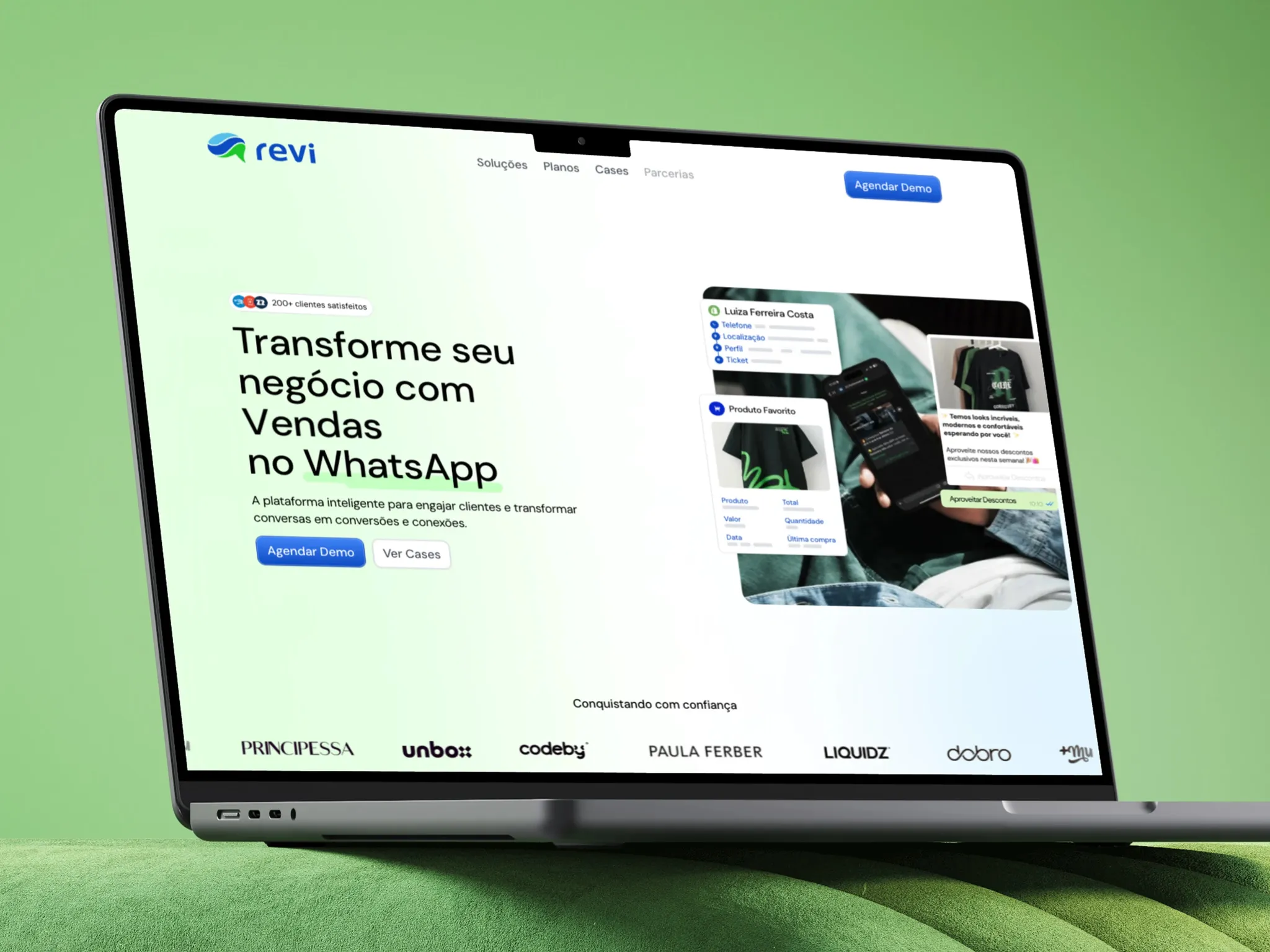 Revi brand asset featured on mainnet.design