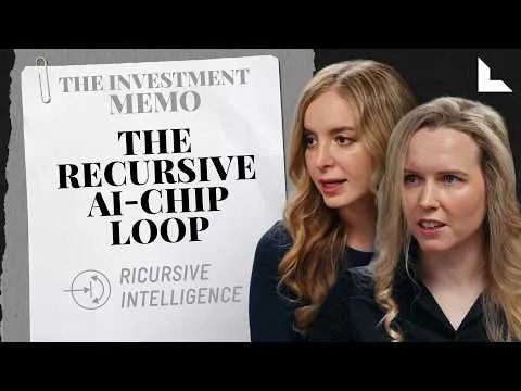 Ricursive Intelligence brand asset featured on youtube.com