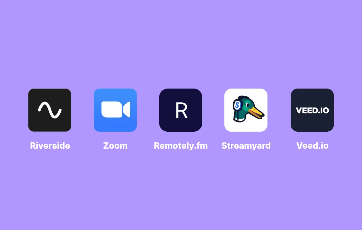 Riverside brand asset featured on riverside.fm