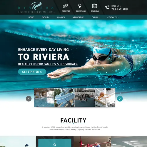 Riviera brand asset featured on 99designs.com
