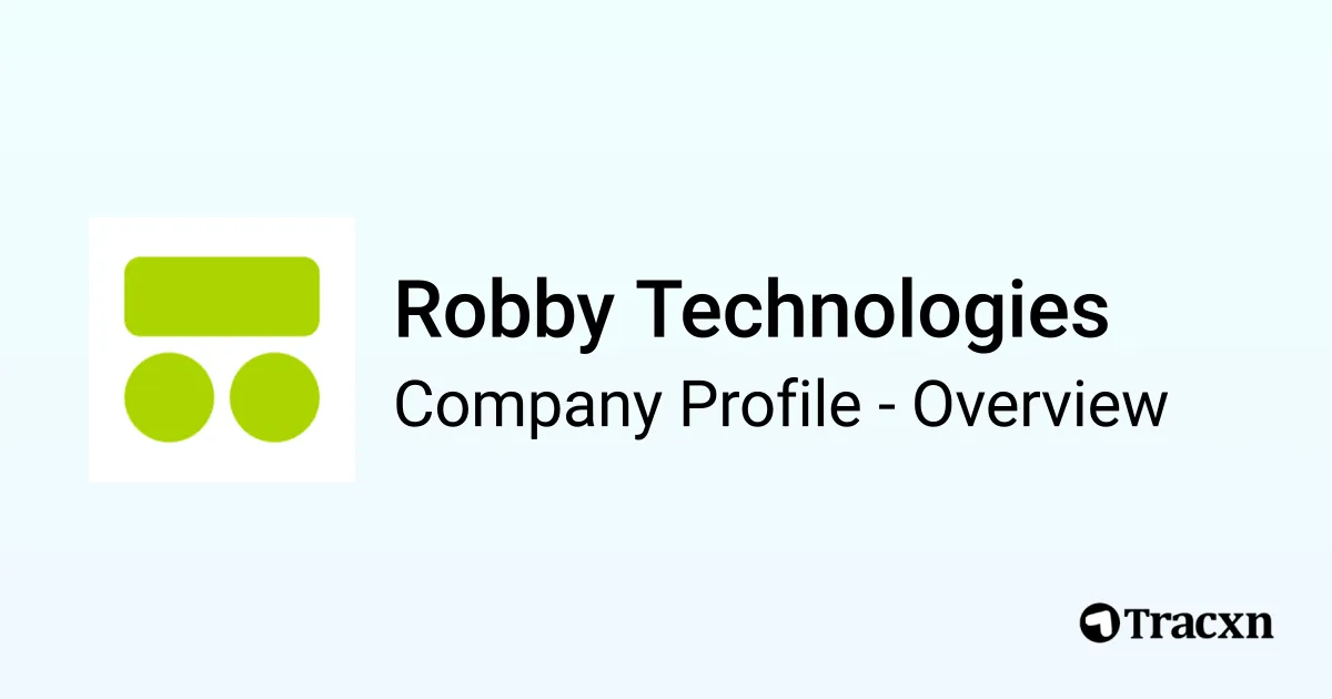 Robby Technologies brand asset featured on tracxn.com