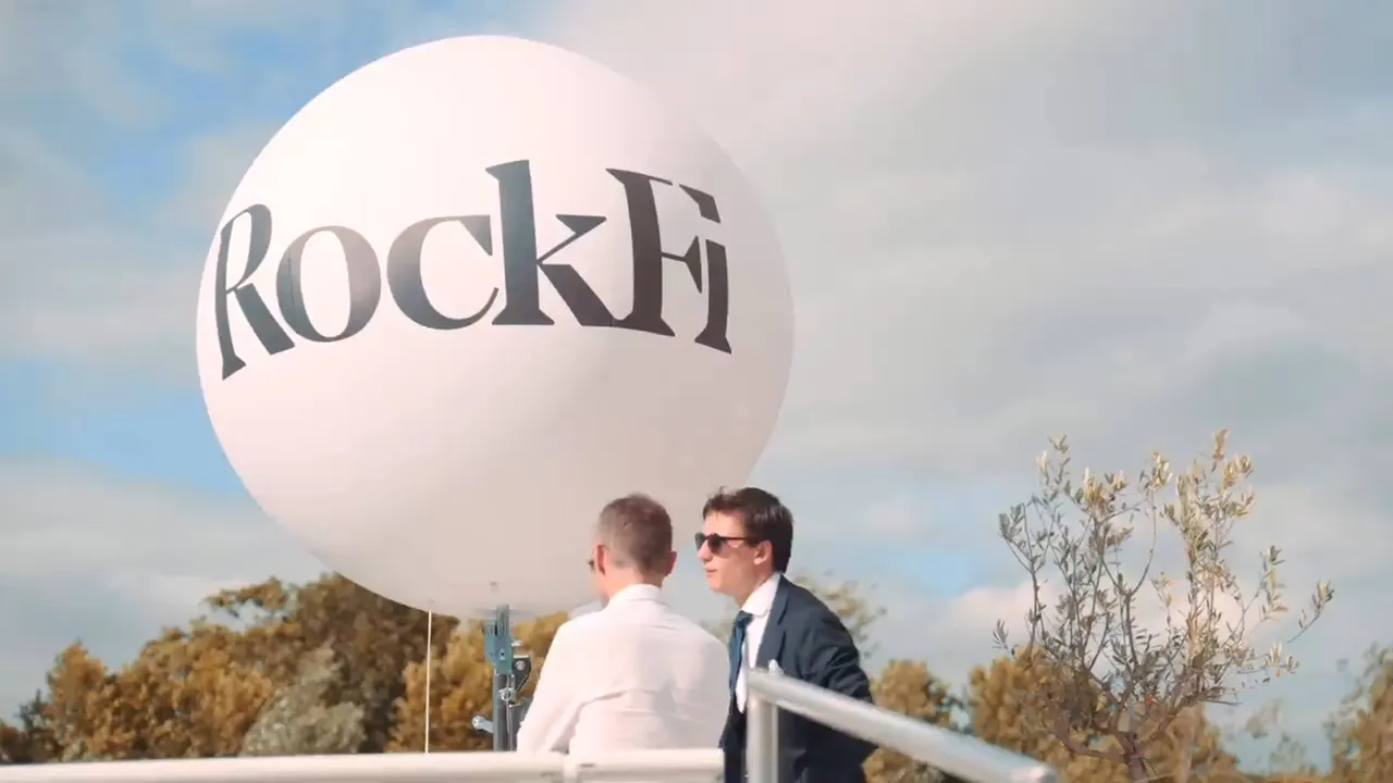 RockFi brand asset featured on rockfi.fr