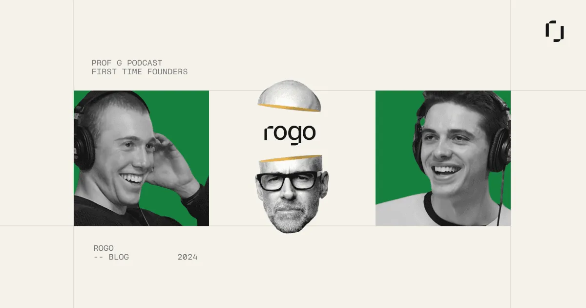 Rogo brand asset featured on rogo.ai