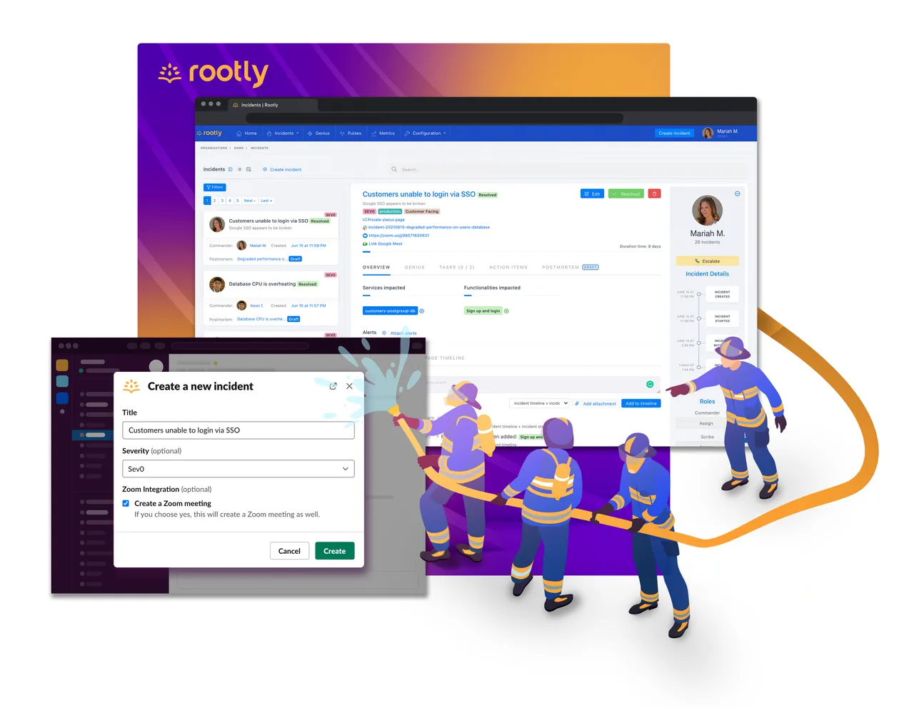 Rootly brand asset featured on rootly.com