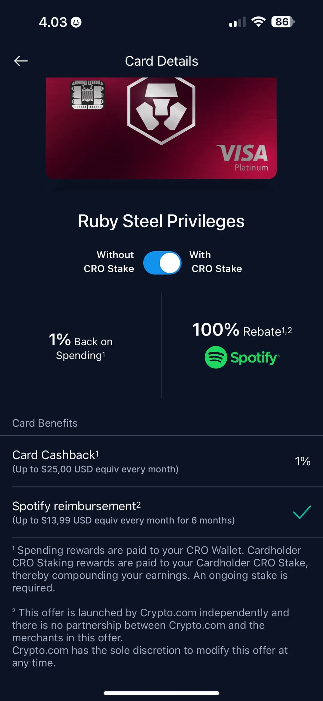 Ruby Card brand asset featured on reddit.com