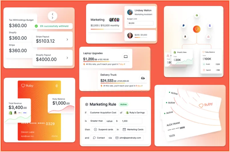 Ruby Card brand asset featured on fondo.com