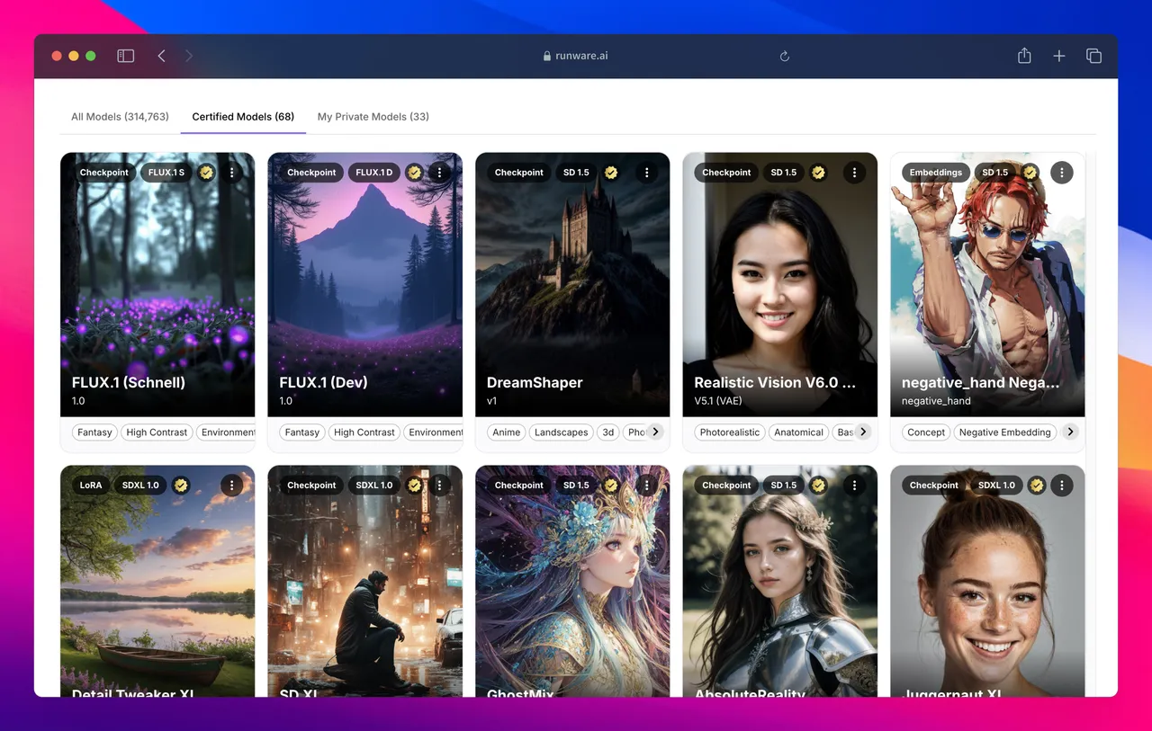 Runware brand asset featured on runware.ai