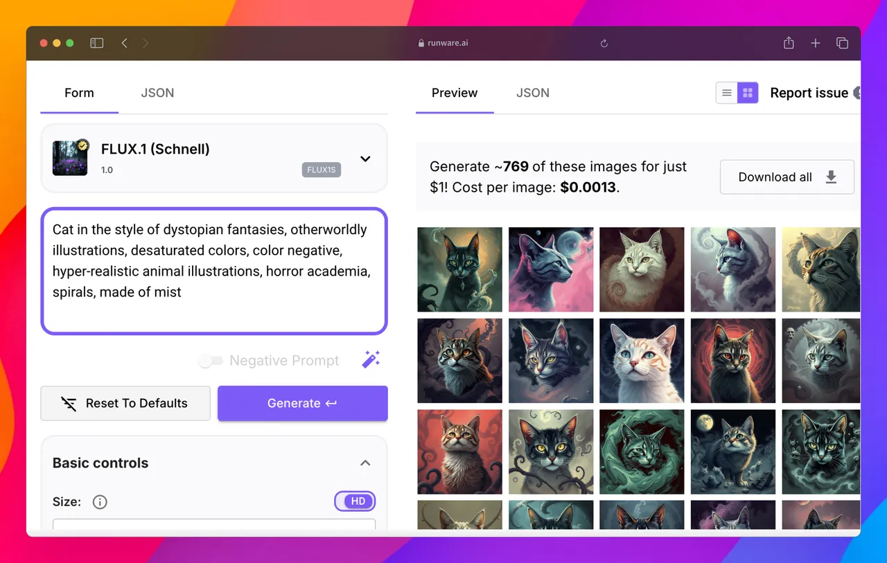 Runware brand asset featured on runware.ai