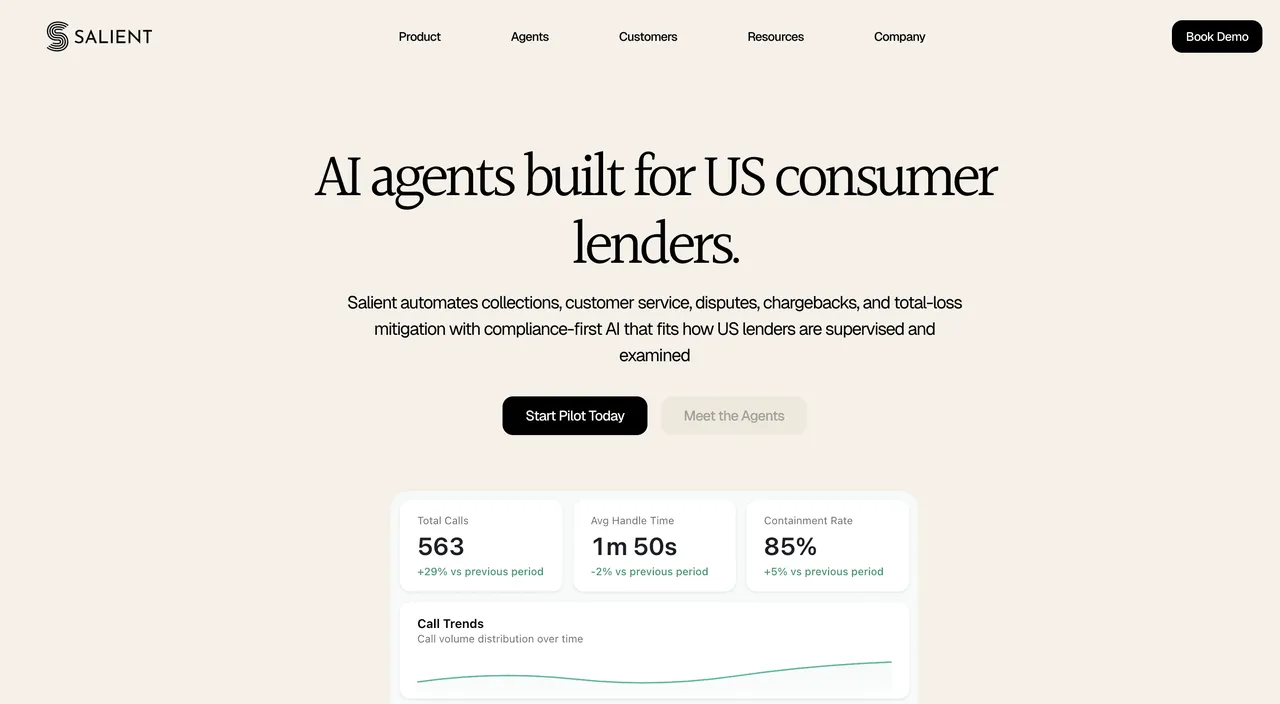 Salient brand asset featured on trysalient.com