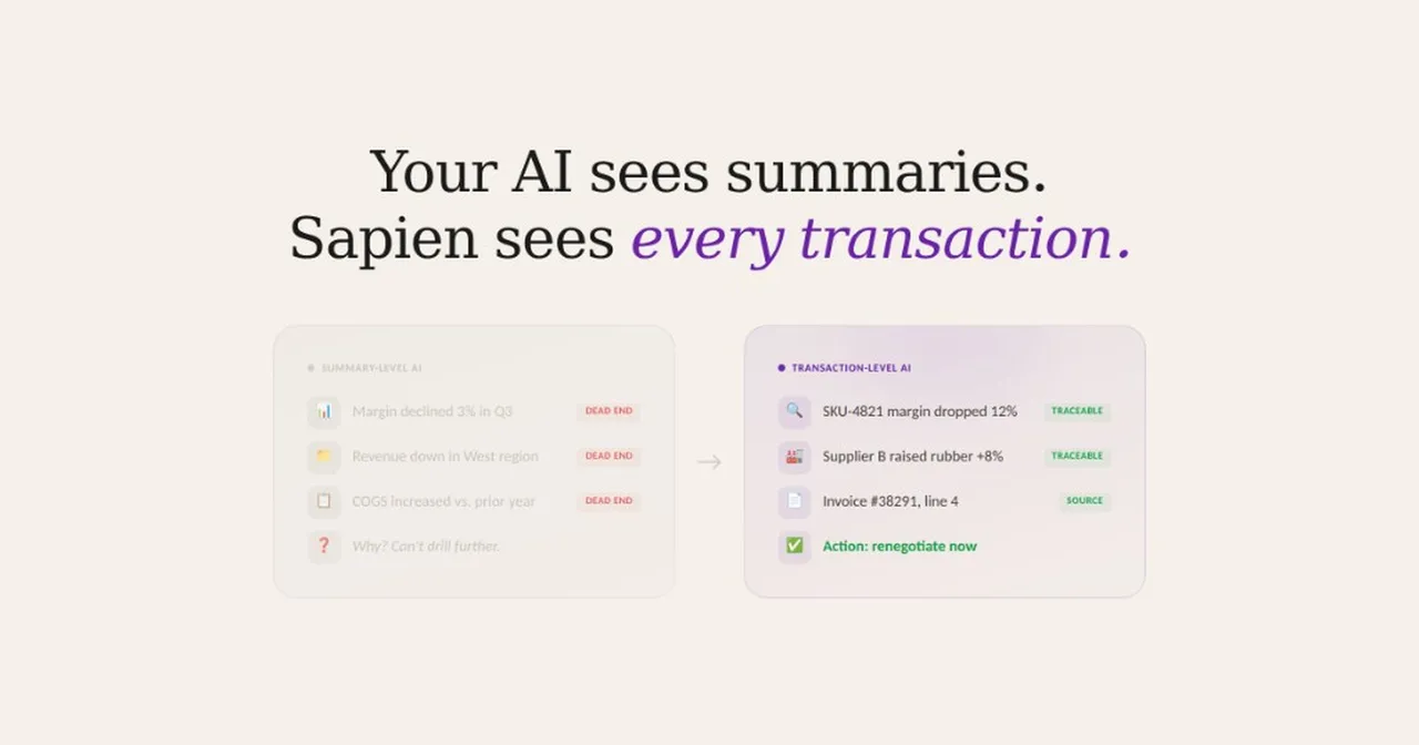 Sapien brand asset featured on sapien.ai