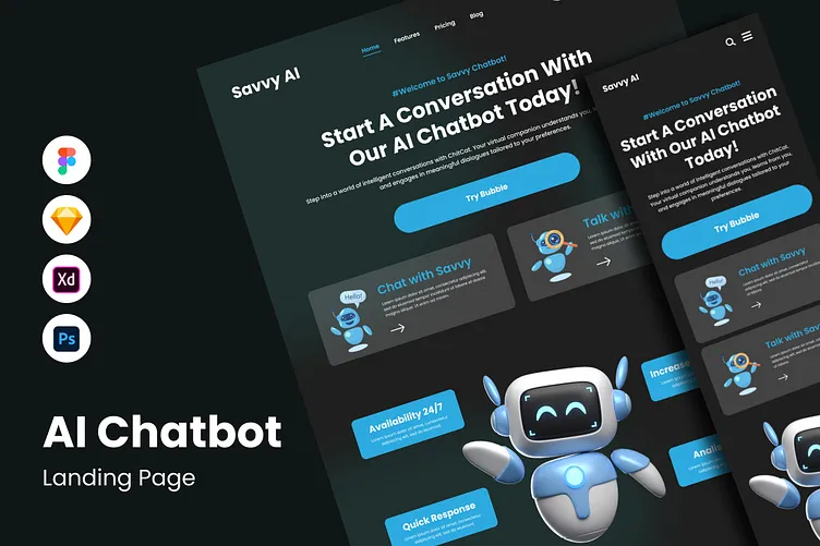 Savvy brand asset featured on dribbble.com