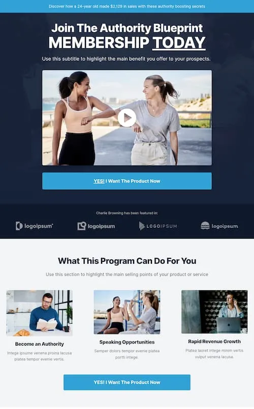 Savvy brand asset featured on optimizepress.com