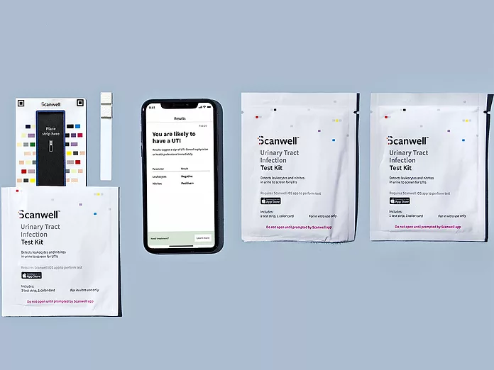 Scanwell Health brand asset featured on bioworld.com