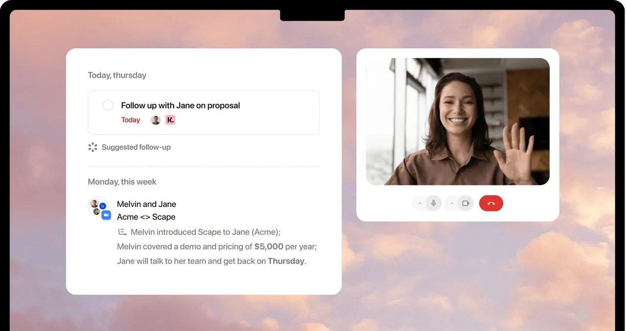 Scape brand asset featured on scape.app