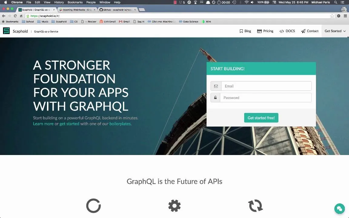 Scaphold.io brand asset featured on medium.com
