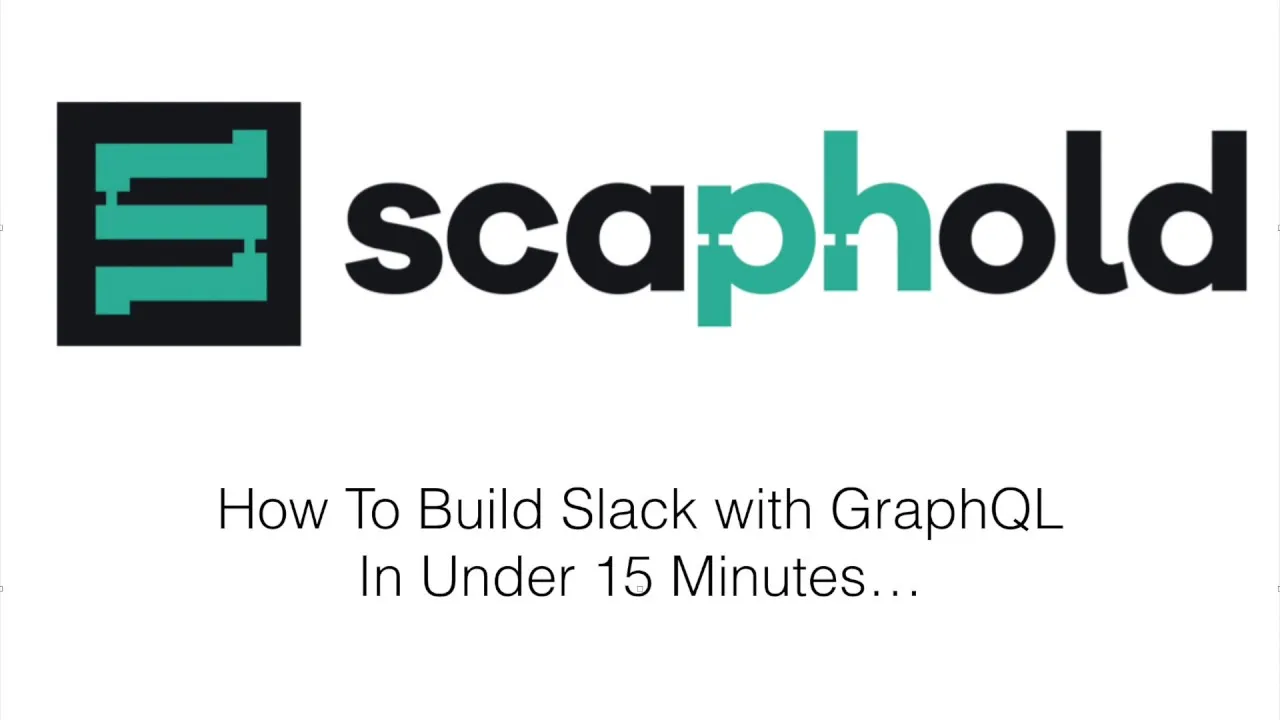 Scaphold.io brand asset featured on youtube.com