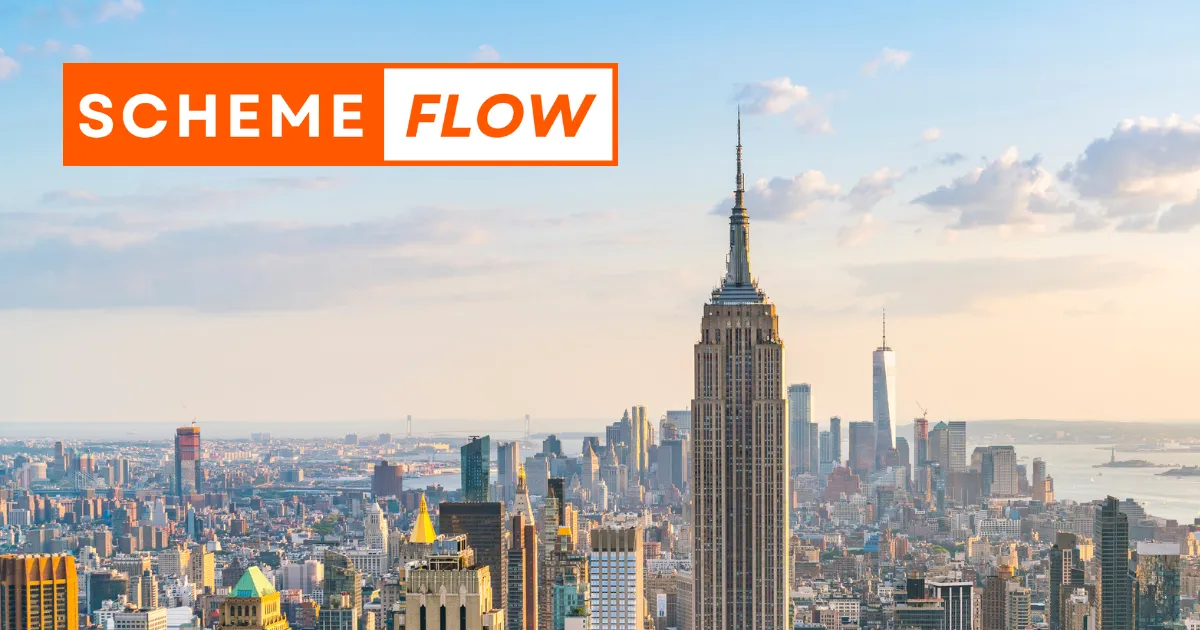 SchemeFlow brand asset featured on schemeflow.com