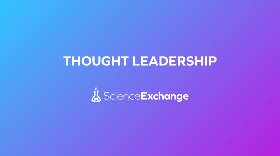 Science Exchange brand asset featured on scienceexchange.com