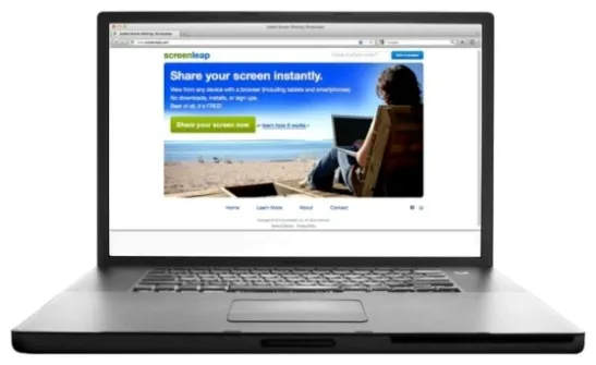 Screenleap brand asset featured on blog.screenleap.com