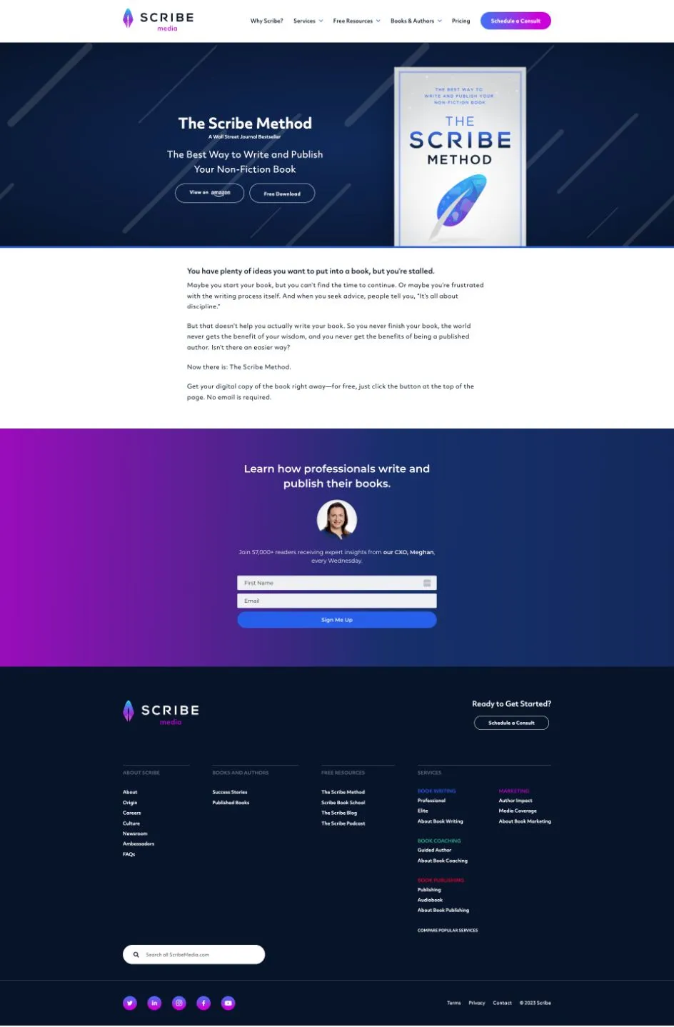 Scribe brand asset featured on impactplus.com