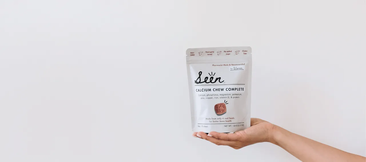 Seen Health brand asset featured on seennutrition.com