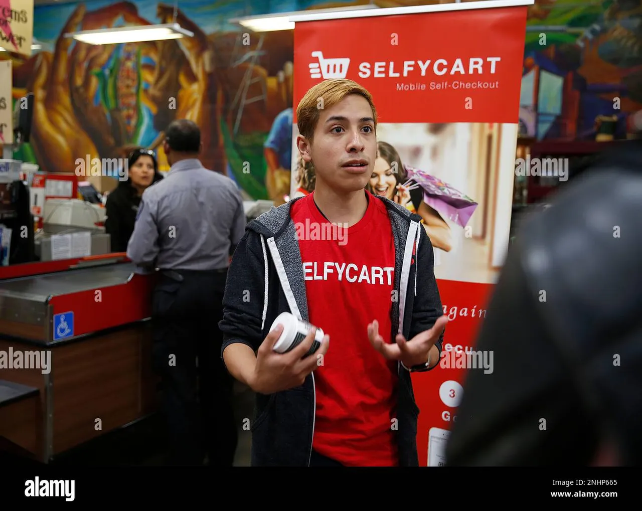 Selfycart brand asset featured on alamy.com