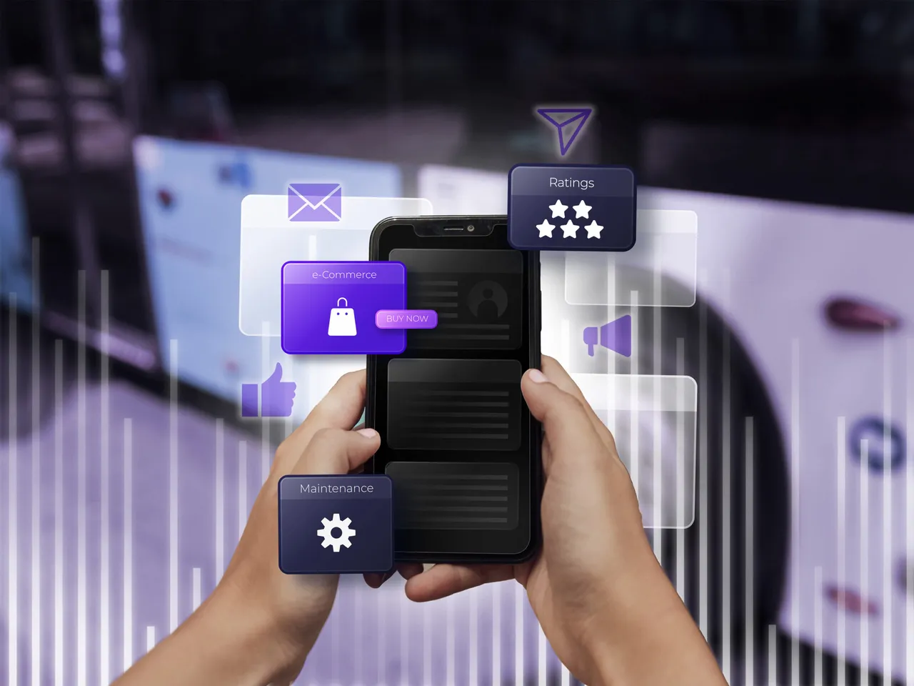 SendHub brand asset featured on sendhub.com