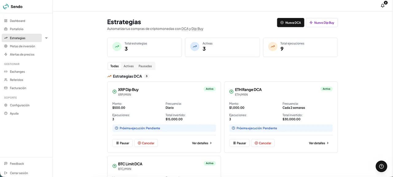 Sendo brand asset featured on betalist.com