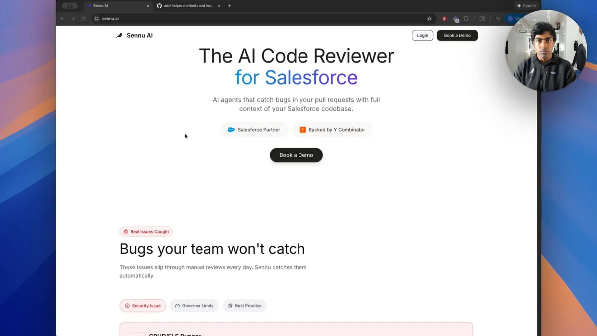 Sennu AI brand asset featured on x.com