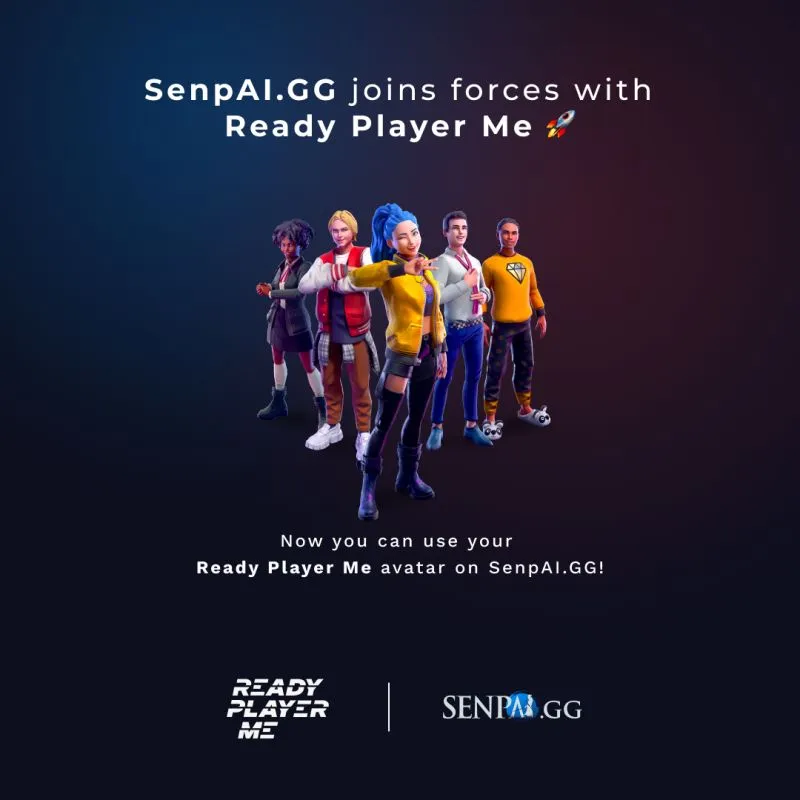 SenpAI.GG brand asset featured on linkedin.com