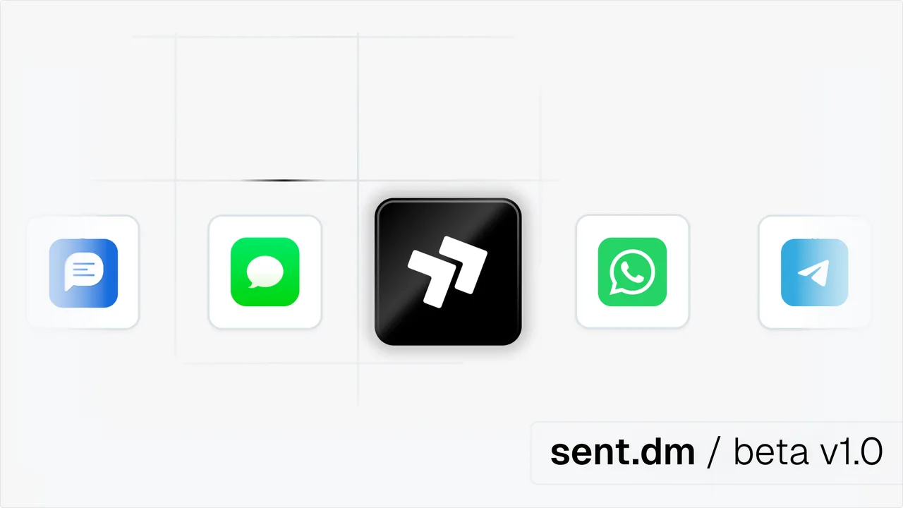 Sent brand asset featured on app.sent.dm