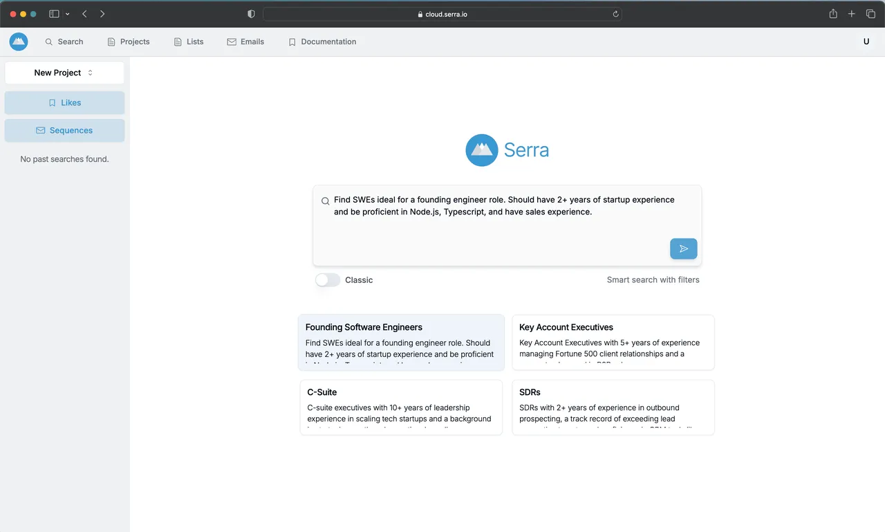 Serra brand asset featured on cloud.serra.io