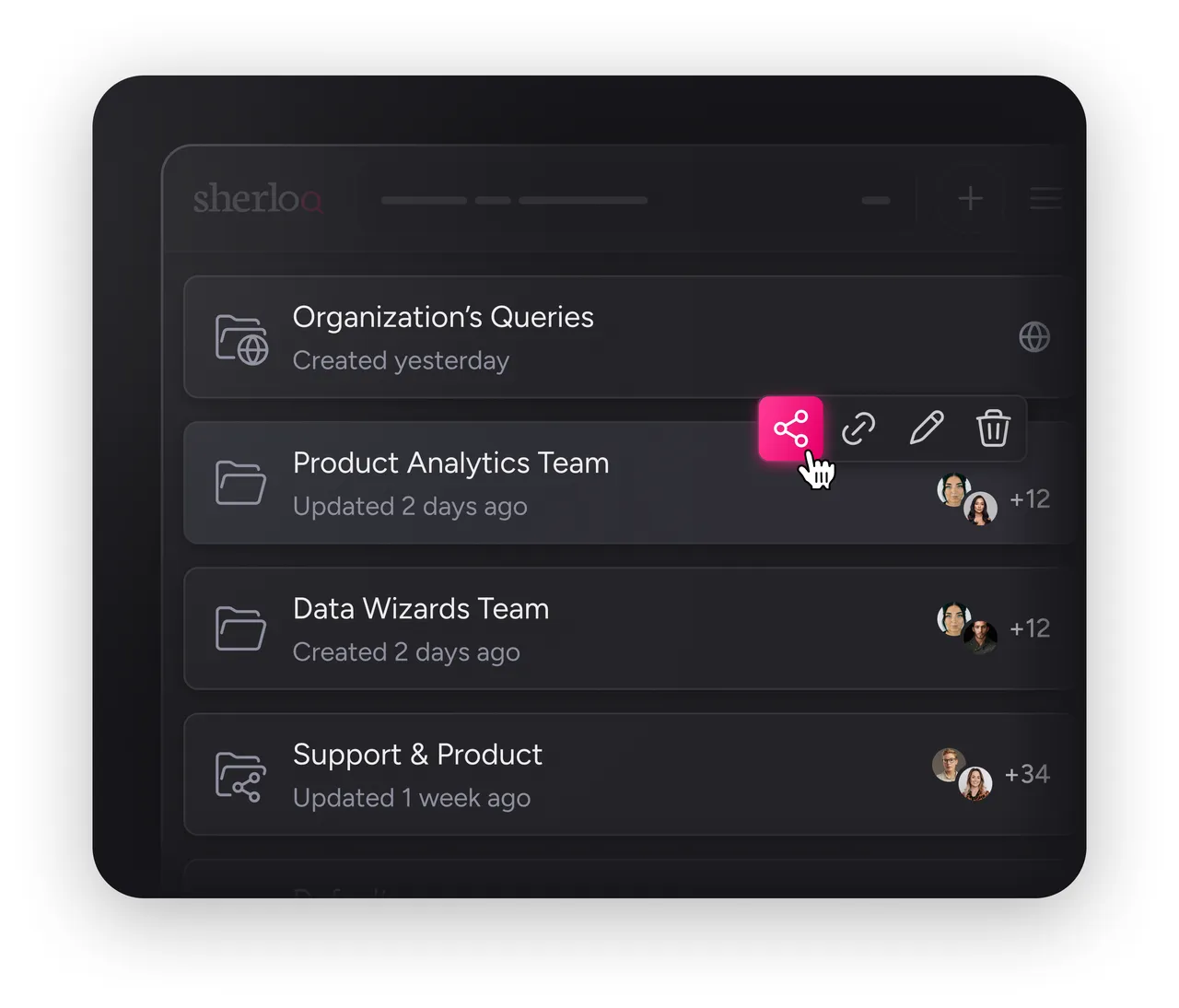 Sherloq brand asset featured on docs.sherloqdata.io