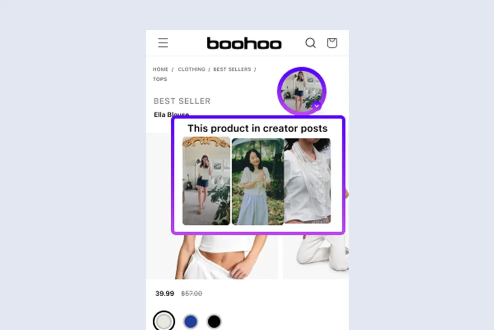ShopWith brand asset featured on loudcrowd.com