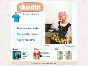 Shoutfit brand asset featured on wwd.com