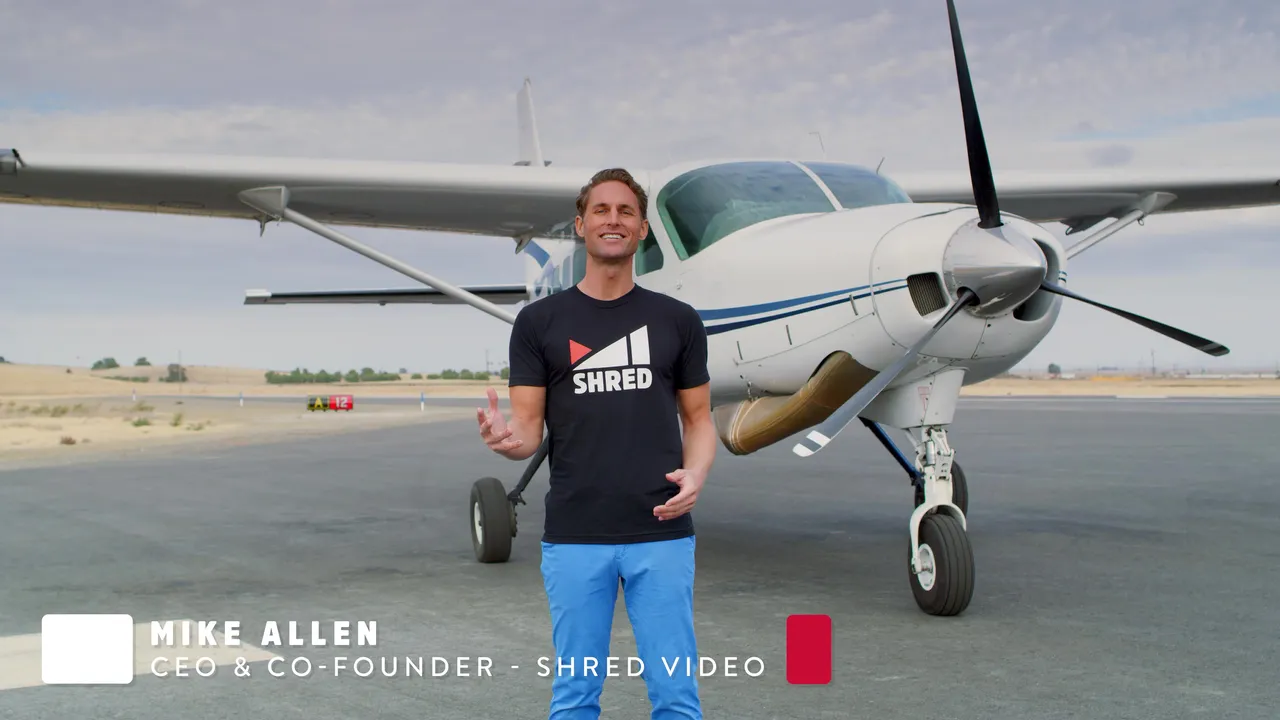 Shred Video brand asset featured on shredvideo.com